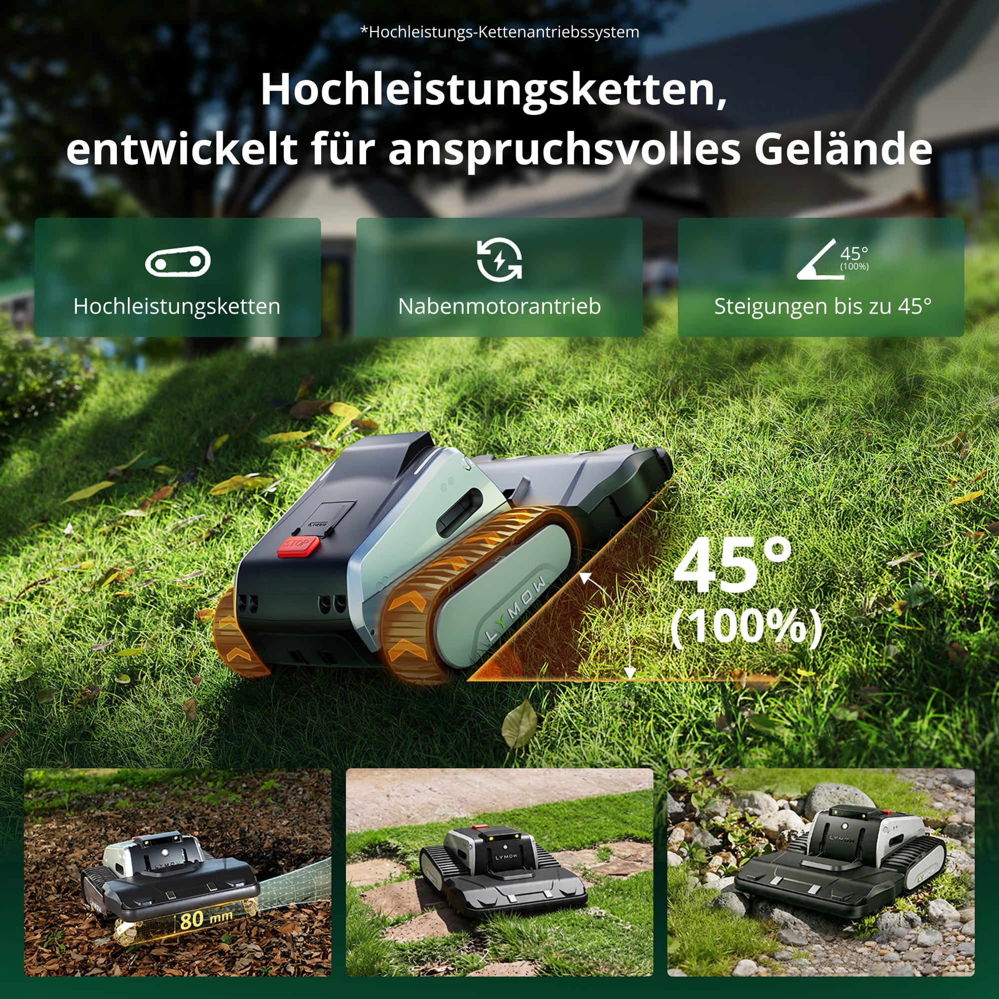 Mähroboter Lymow One Plus
